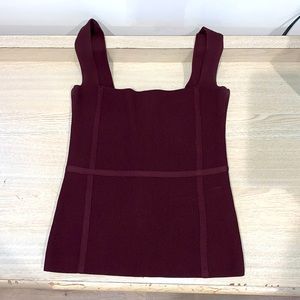 Maroon Zara Tank Top